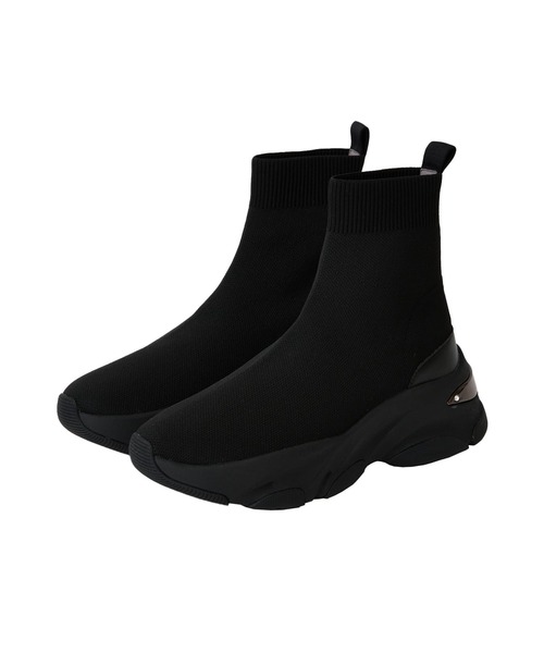 diana（プラスダイアナ） ブーツ 「撥水加工」軽量ニットソックス