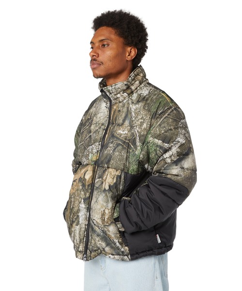 HUF（ハフ） ブルゾン アウター HUF X REALTREE SEQUOIA PUFFER メンズ