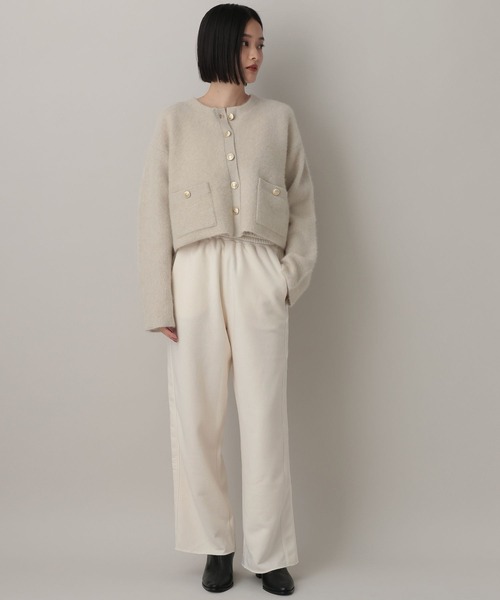 A part by（アパートバイ） カーディガン CNラクーンコンキンボタン