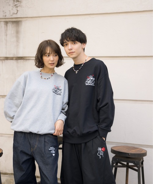 kaoyorinakami メンズトレーナー（サイズ（S/M/L）：SS（XS