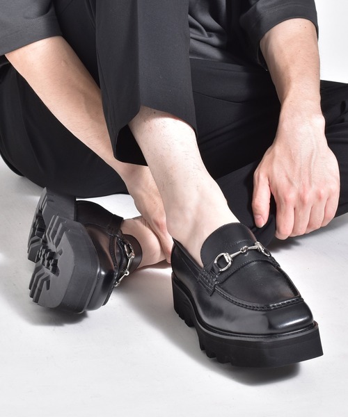 endevice（エンデヴァイス） ローファー スクエアトゥ ビット