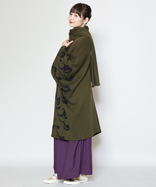 カヤ カーディガン 「カヤ」-attakee- 蔦かずら羽織 ビッグシルエット