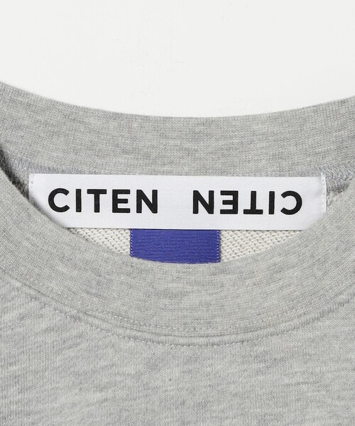 CITEN（シテン） トレーナー スウェット 「CITEN」ハーフスリーブ