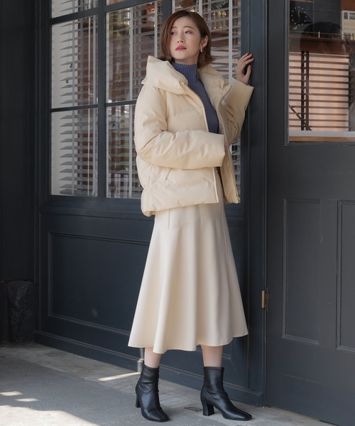 TRUDEA（トルディア） ダウン ダウンジャケット シームレス ショート