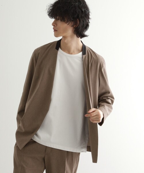 tk.TAKEO KIKUCHI（ティーケータケオキクチ） ジャケット ノーカラー