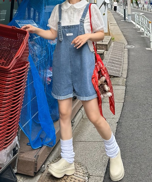 Alley Tokyo サロペット オーバーオール ミニサロペ レディース