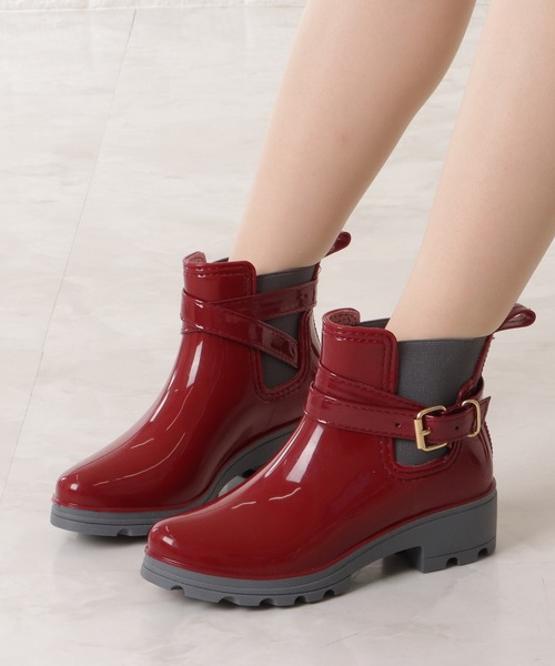 Lace Ladies（レースレディース） 長靴 レインブーツ ベルト付き