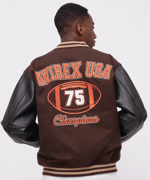AVIREX（アヴィレックス） スタジャン 「WEB＆DEPOT限定」SKOOKUM
