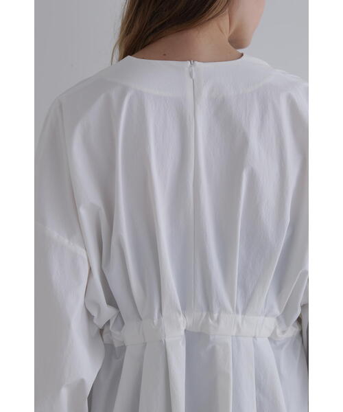 LE PHIL（ル フィル） シャツ ブラウス ナイロンストレッチブロード