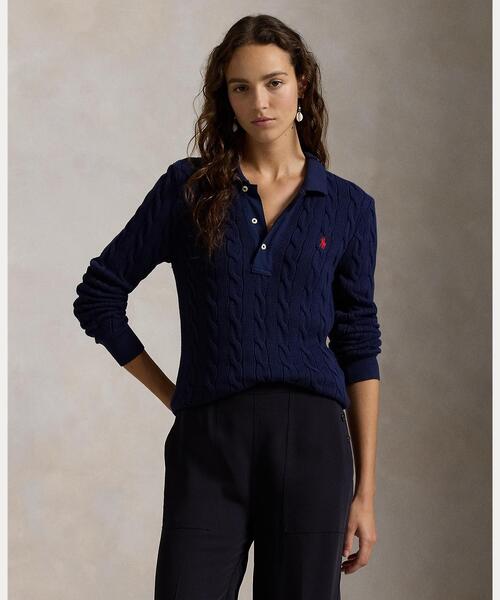 POLO RALPH LAUREN（ポロ・ラルフローレン） ポロシャツ ポロ ケーブル