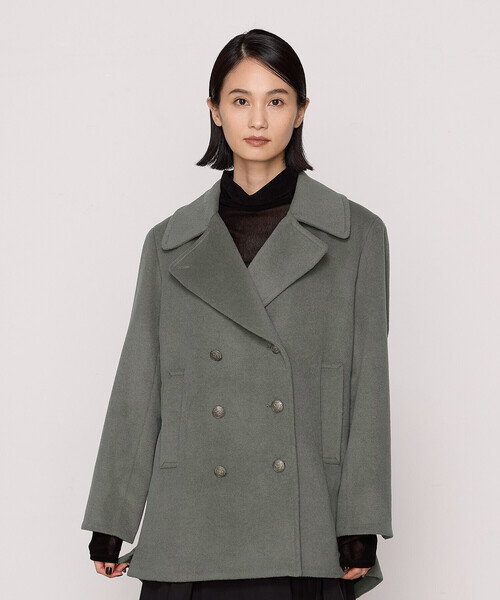 K.T KIYOKO TAKASE（K.T キヨコ タカセ） ピーコート pコート 「2WAY