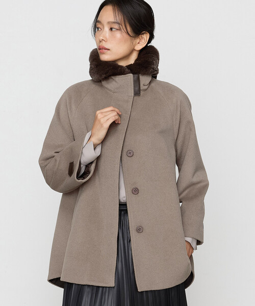 K.T KIYOKO TAKASE（K.T キヨコ タカセ） コート アウター アンゴラ