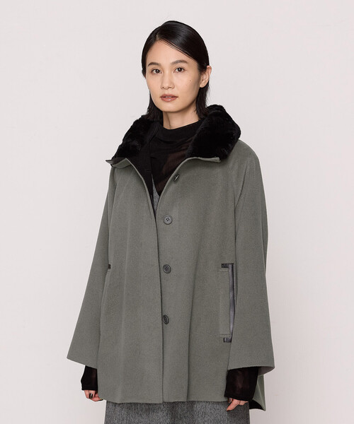 K.T KIYOKO TAKASE（K.T キヨコ タカセ） コート アウター アンゴラ