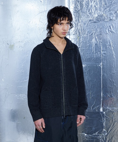 a2o セーター ニット 「a2o」ハイネックドライバーズニット メンズ