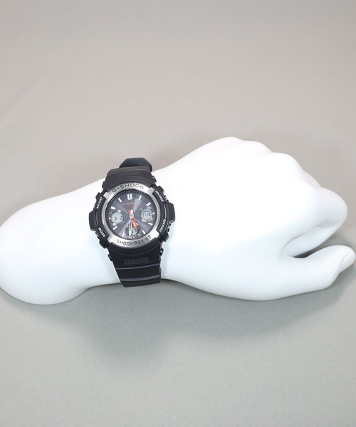 G-SHOCK 腕時計 電波ソーラー / AWG-M100-1AJF メンズ レディース