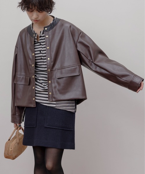 Eimee Law（エイミーロウ） ジャケット ノーカラージャケット バック