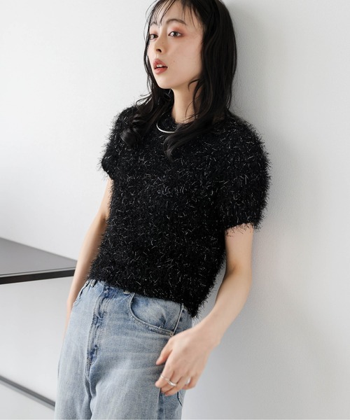 tシャツ シャギーニットトップス レディース : ZOZOTOWN Yahoo!店