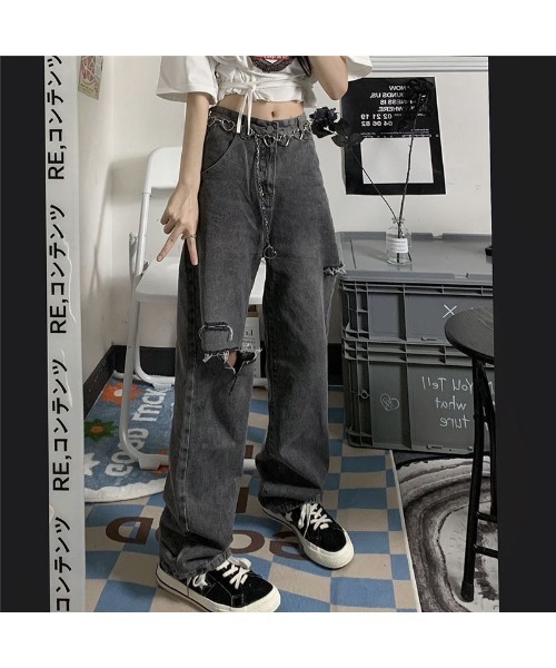 DEVICE（デバイス） ジーンズ デニム デニムパンツ クラッシュ