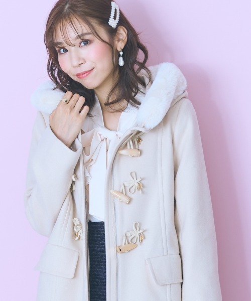 marun（マルン） ダッフルコート コート 「大きいサイズ」 フェイク