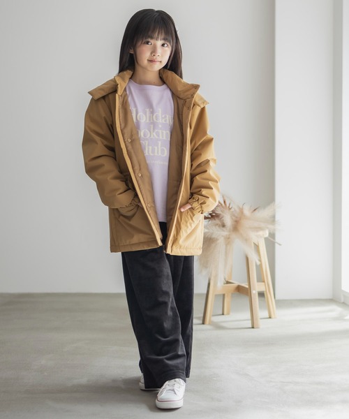 NAVY ブルゾン アウター 「多機能アウター」 シームレス中綿フード