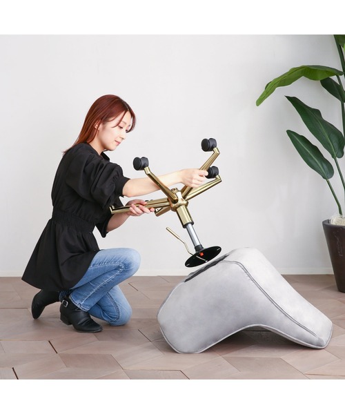 Francfranc（フランフラン） 家具 エルドラド デスクチェア グレー