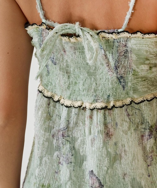 TINA：JOJUN（ティーナジョジュン） チュニック バタフライ フレア