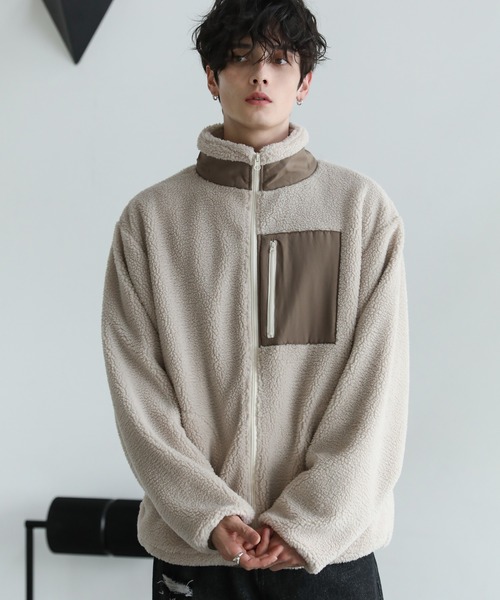 ASTRONOMY ブルゾン アウター フリースボアウォッシャブルスタンド