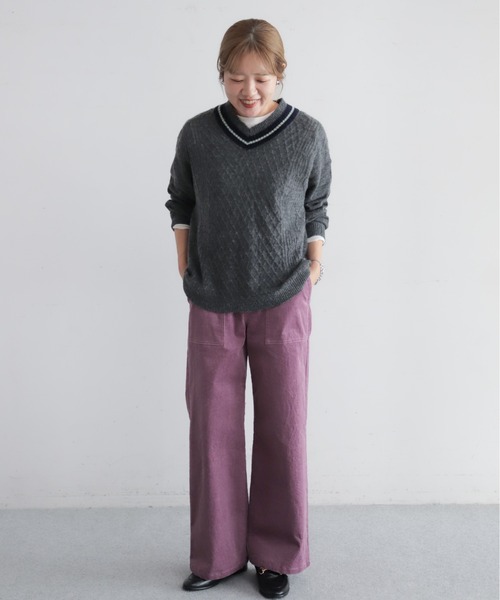 NOMBRE IMPAIR（ノンブルアンペール） ニット セーター ウールアルパカ