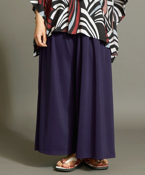 カヤ パンツ 「カヤ」ゆらめき袴風パンツ レディース : ZOZOTOWN Yahoo