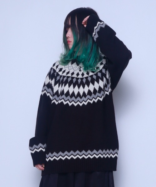 Bling Leads セーター ニット Z)「BLINGLEADS」124805 5GG フェア