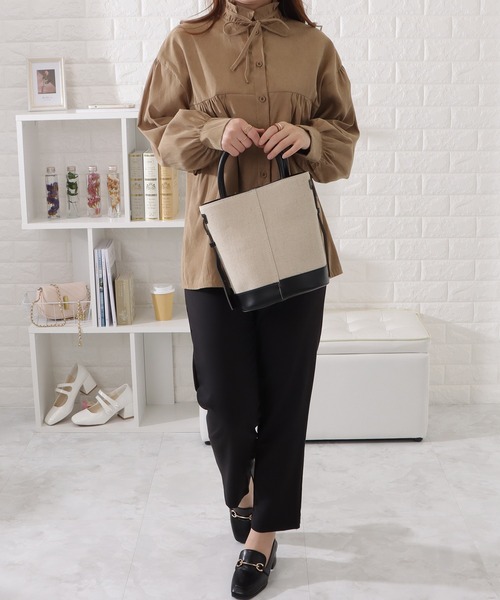 Lace Ladies（レースレディース） ブラウス シャツ フリルスタンド