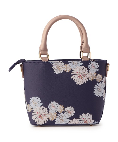 フリー出品 アレキサンダーマーブル グレーブルーム 仕切りポーチ付き