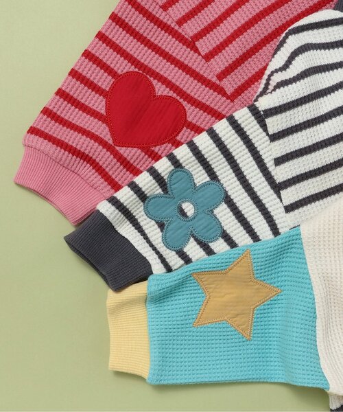 BREEZE（ブリーズ） ベビー服 ロンパース 「リンク」いろいろパッチ