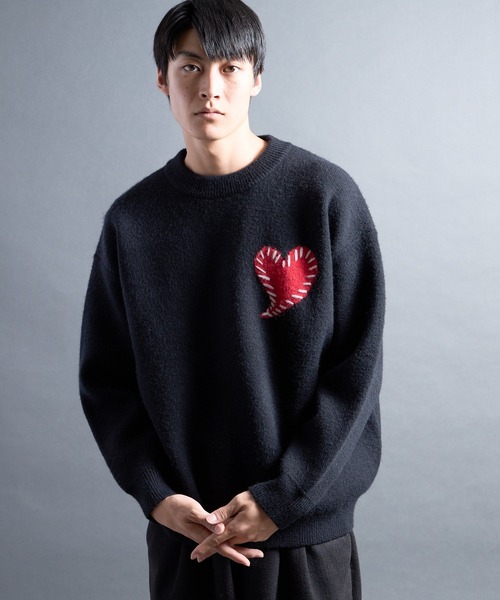 COMMON WARE（コモンウェアー） セーター ニット PF:HEART ONE POINT
