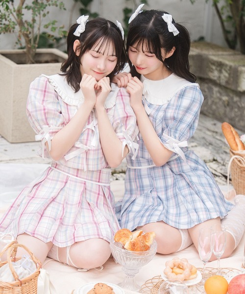 Honey Cinnamon（ハニーシナモン） セットアップ ポイントリボン配色