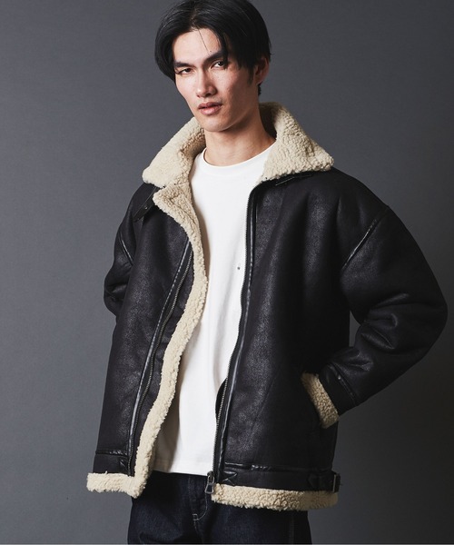 The TWENTYSEVEN（ザ トゥエンティーセブン） ムートンジャケット