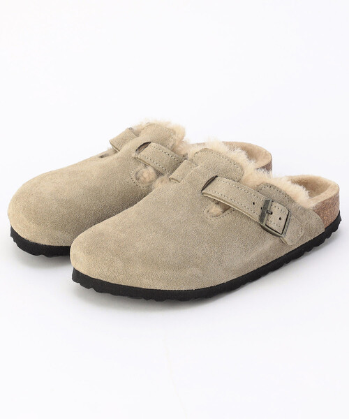 BIRKENSTOCK Boston スエードレザー トープ37 24.0 BIRKENSTOCK