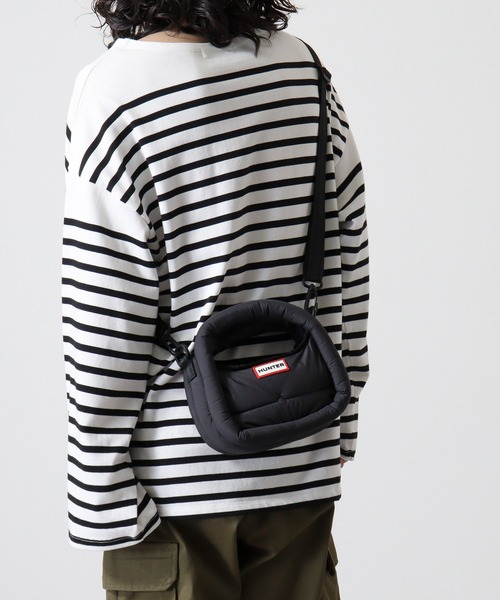 HUNTER（ハンター） ショルダーバッグ バッグ フレイムド パファー