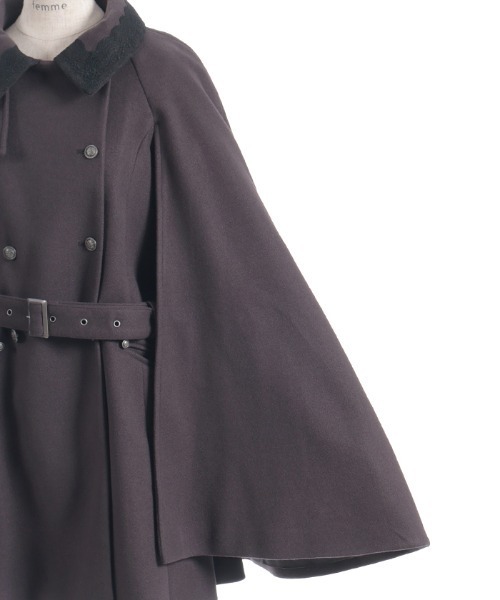 axes femme（アクシーズ ファム） ダッフルコート コート ダブルボタン