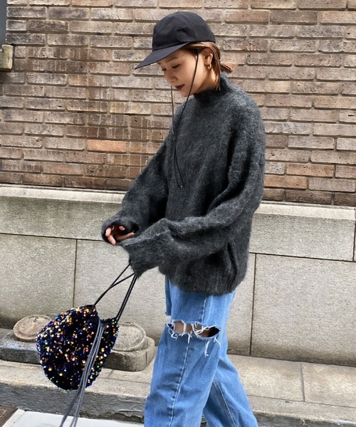 HEILIS（ヘイリス） ニット セーター 「hideka select」ウール混モヘア