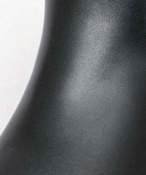 glabella（グラベラ） ブーツ 7cmアップ メタルジップ サイドゴア