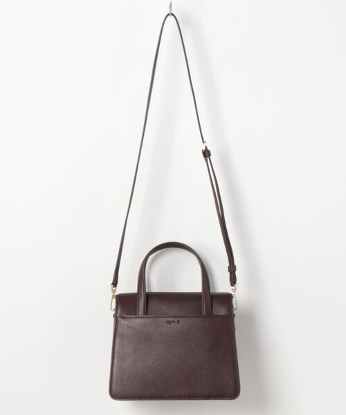 agnes b.（アニエスベー） ショルダーバッグ バッグ レザー2way
