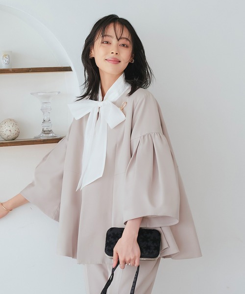 RUIRUE BOUTIQUE（ルイルエブティック） セットアップ ノーカラー