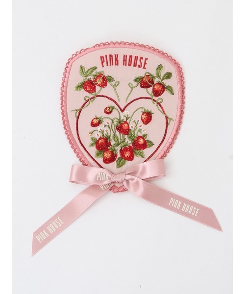 PINK HOUSE（ピンクハウス） ブローチ Rambling Hearts刺繍ワッペン