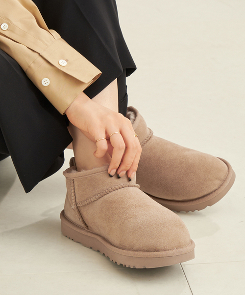 plage（プラージュ） ブーツ UGG/アグ 別注 CLASSIC ULTRA MINI ブーツ