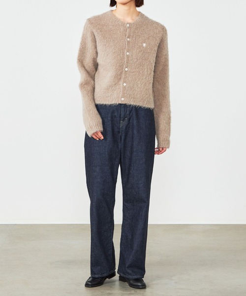 GYMPHLEX（ジムフレックス） カーディガン | シャギーニット ショート