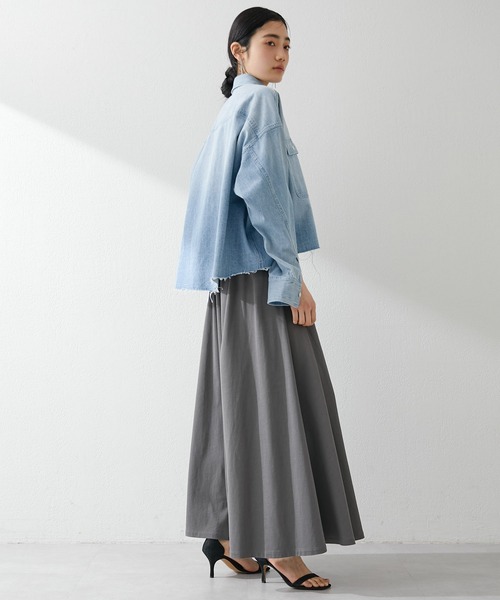 Whim Gazette（ウィム ガゼット） ブラウス シャツ デニムシャツ