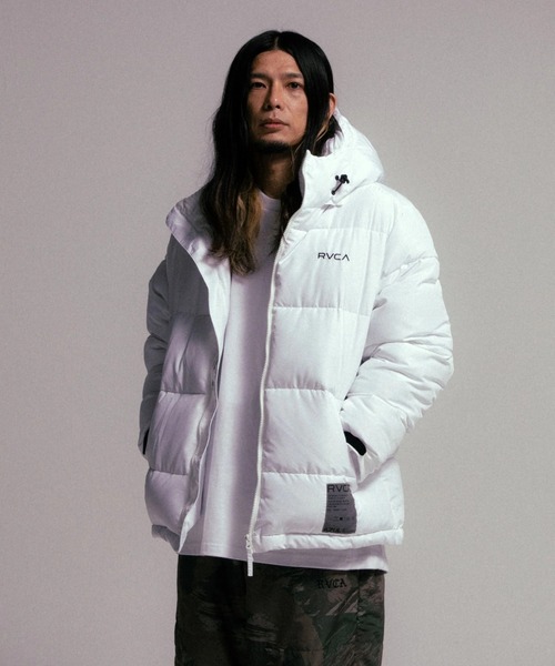RVCA（ルーカ） ブルゾン アウター メンズ RVCA×AZUL PUFFER JKT
