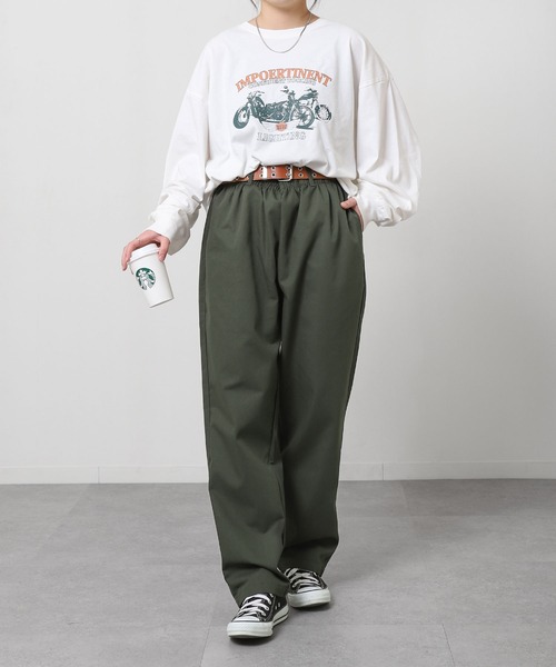 ZIP FIVE（ジップ ファイブ） チノパン TCツイル ワイド シェフパンツ