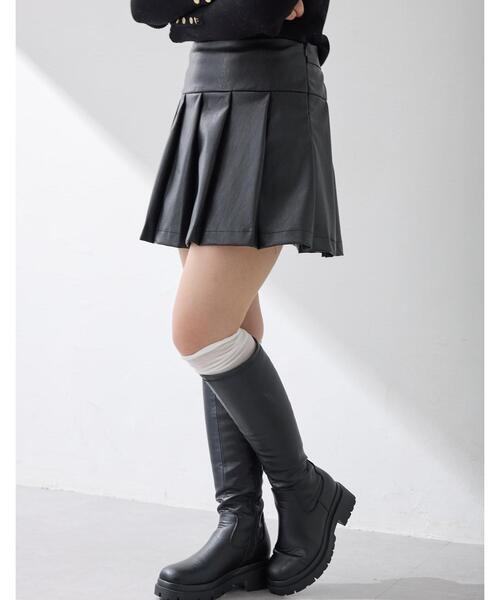 INGNI（イング） ブーツ インヒール厚底ロングブーツ レディース